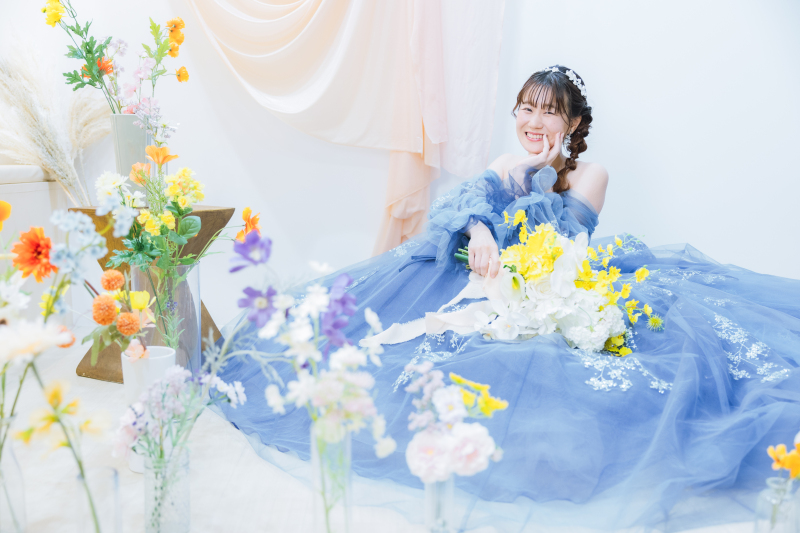 【ソロウェディング】今の私を、いちばん美しく|20代〜60代まで楽しめる|好きな衣裳2着│人気の美肌補正プレゼント*1着プラン有