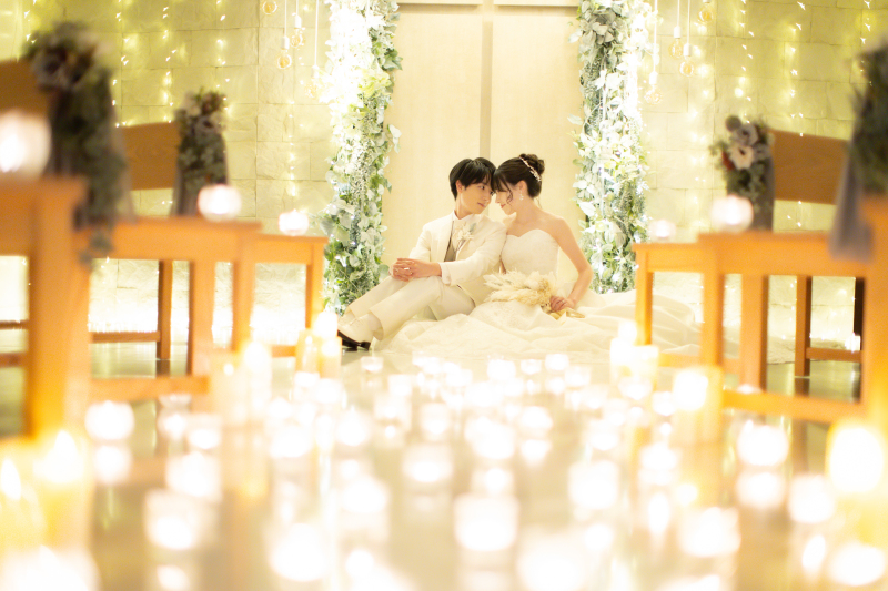 【衣裳3点贅沢プラン】和装1点ロケ+洋装2点 スタジオ &チャペル〈9/1~12/29撮影で4万円OFF〉