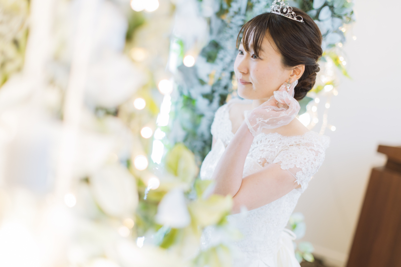 【ソロウェディング】今の私を、いちばん美しく|20代〜60代まで楽しめる|好きな衣裳2着│人気の美肌補正プレゼント*1着プラン有