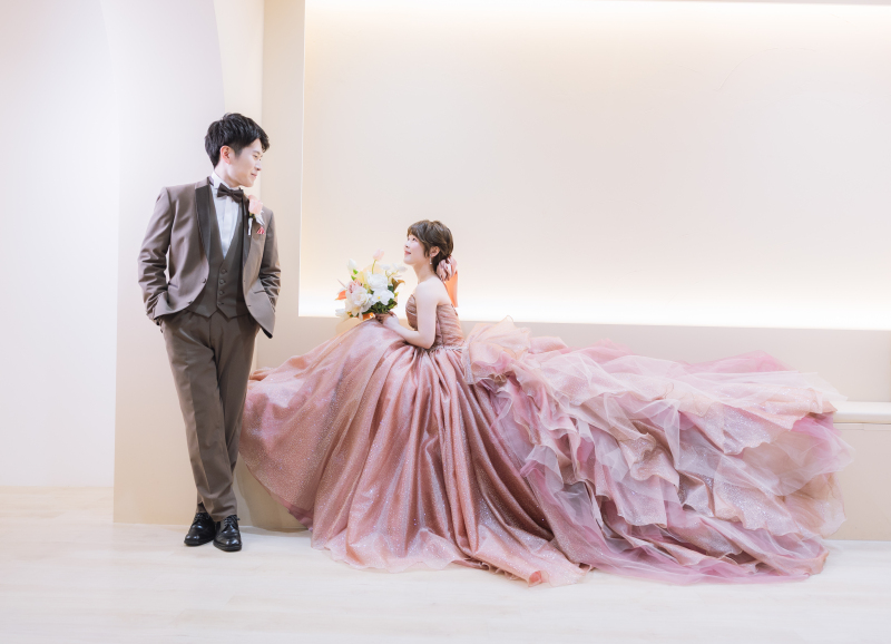 【春のキャンドルフォト】洋装2点チャペル&times;キャンドル│〈3/1～6/30撮影〉