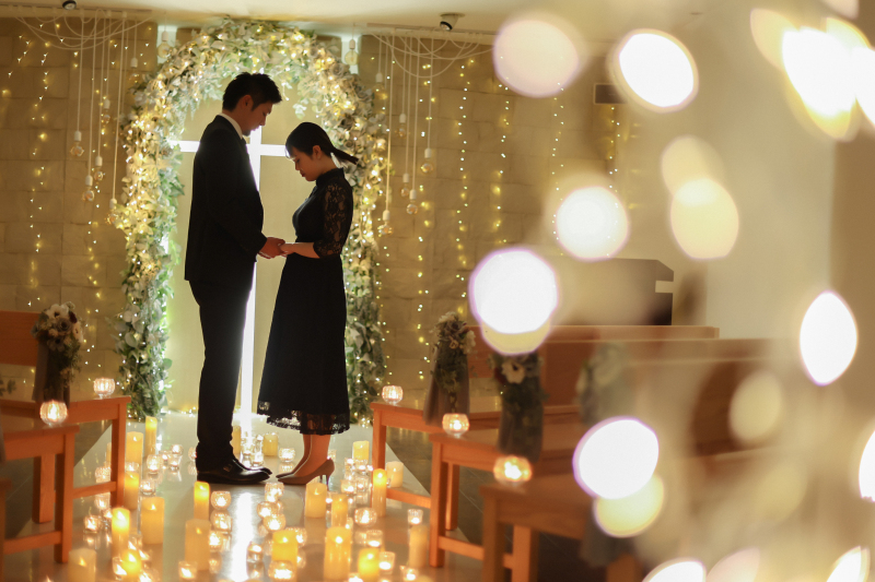 【プロポーズプラン応援♡】チャペルでサプライズフォト | チャペル使用料+データ20カット+ムービー付