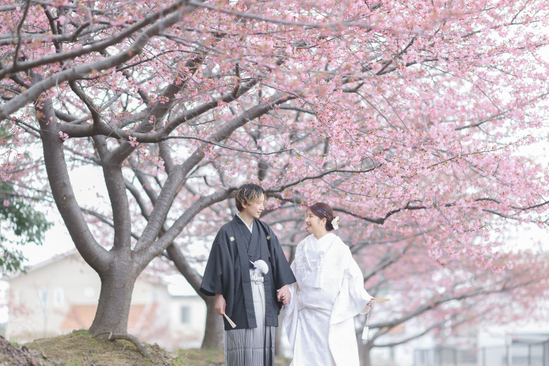 【衣裳3点贅沢プラン】和装1点ロケ+洋装2点 スタジオ &チャペル〈12/1~3/31撮影で4万円OFF〉