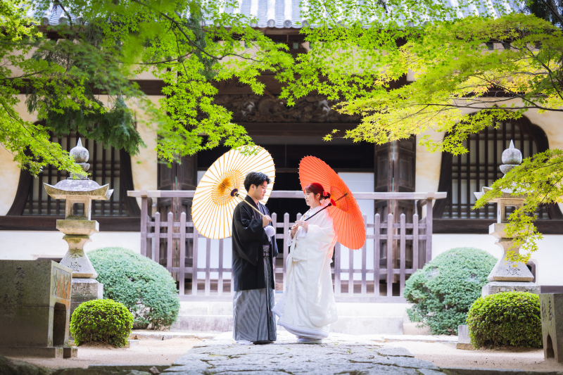 【Green Fair★和洋セットプラン】和装1点ロケ+洋装1点 スタジオ or チャペル〈9/1~10/31までの撮影〉