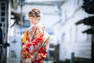 【洋装1点チャペル＋和装1点ロケ プラン限定】ランクUP色打掛2万円分プレゼント