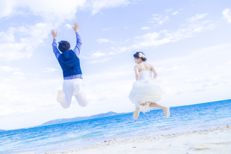 最後はジャンプで！