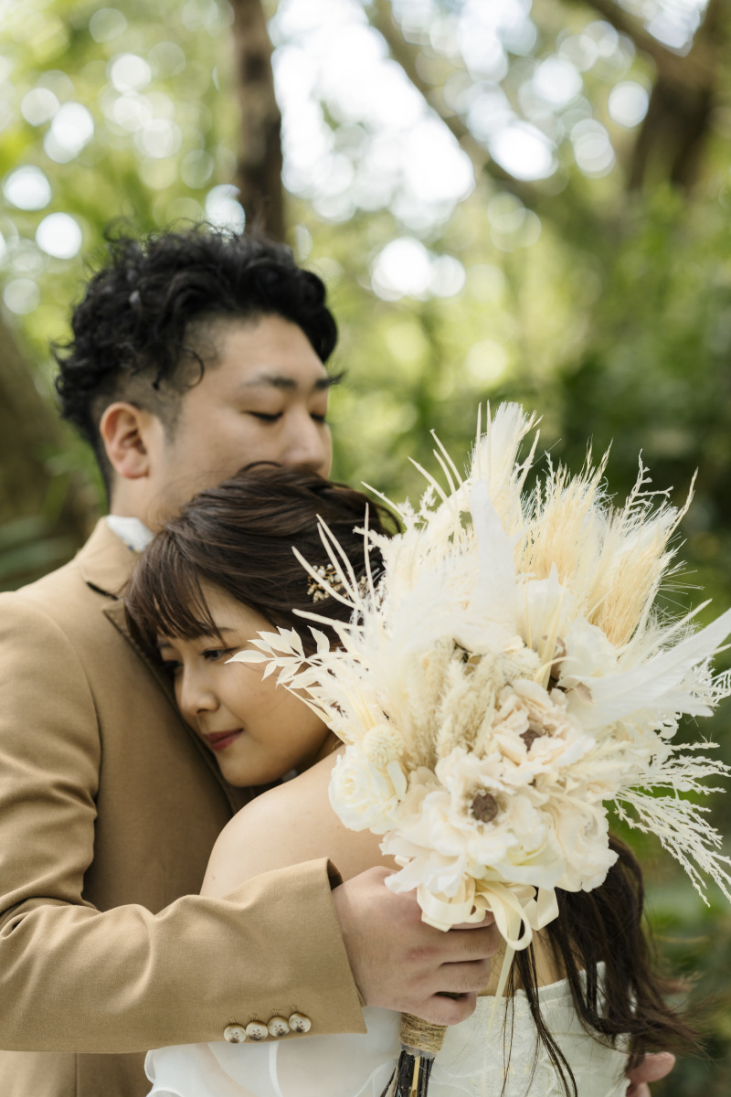 ピッタリくっついて