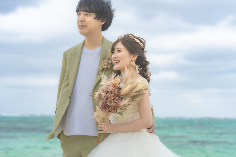 景色を楽しんで