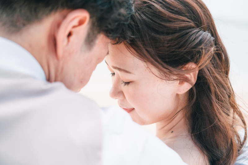 おでここっつん