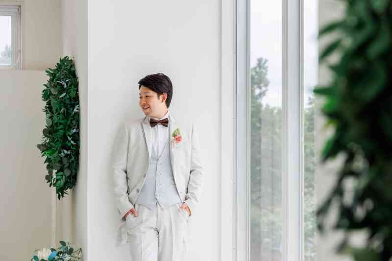 ご新郎ショット！