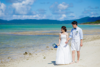 石垣島ブルー　天然ビーチ撮影コミコミ100カットプラン