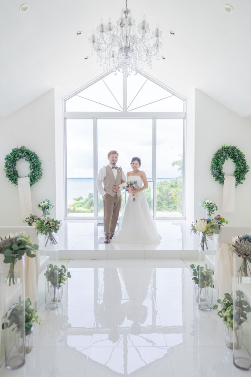 チャペル撮影スタート