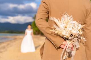 ビーチサンセット撮影