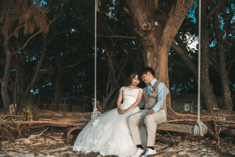 最後はブランコスポットへ