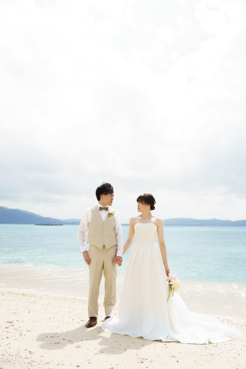 まずはビーチで