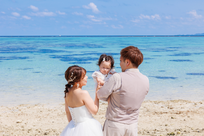 青い海