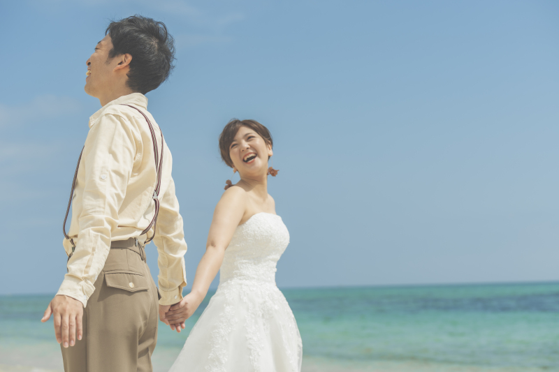 手つなぎショット