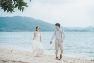 ビーチをお散歩♪