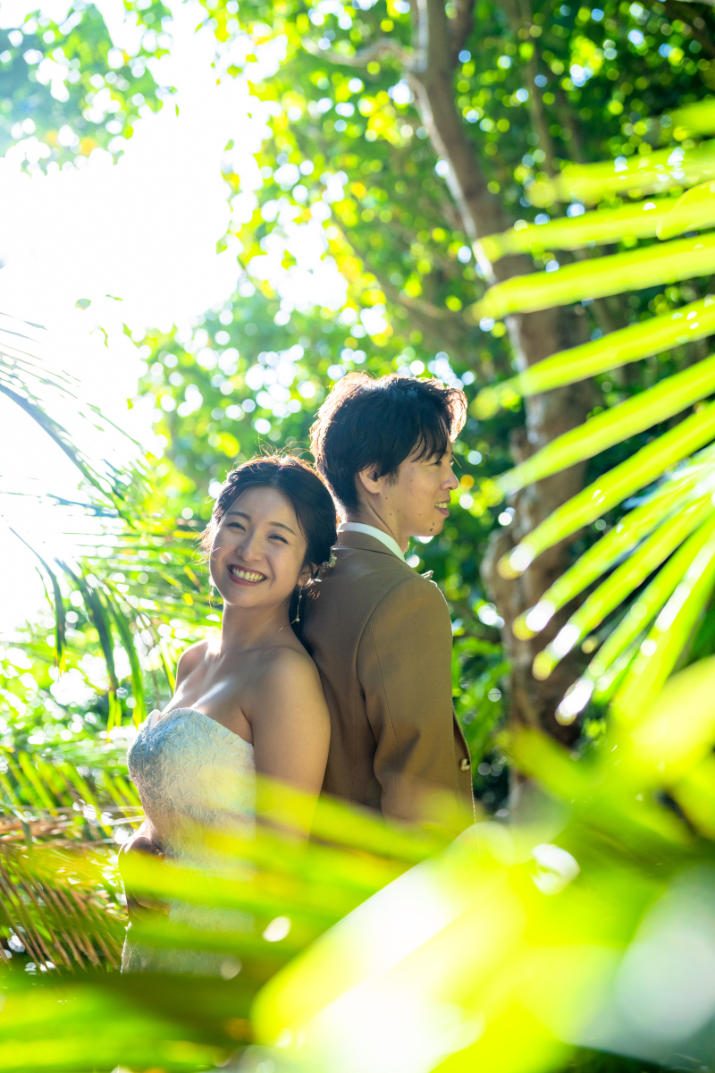 グリーンの中で