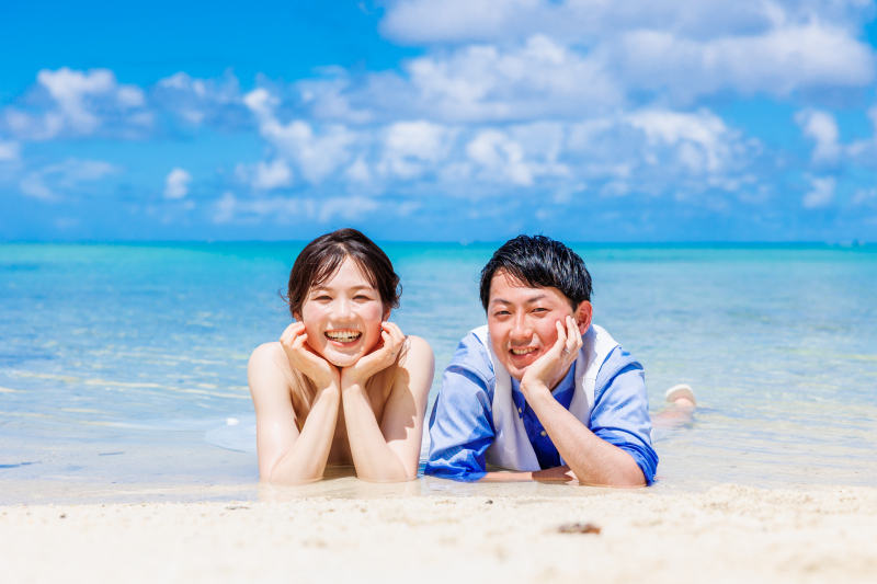 最後は寝そべりながら