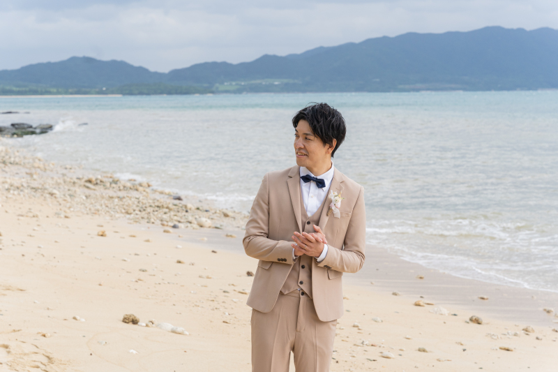 新郎様ソロショット