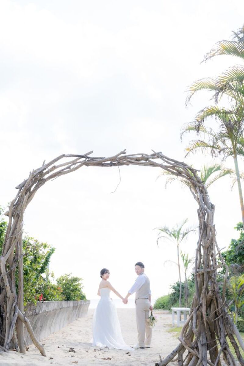 チャペルからビーチへ