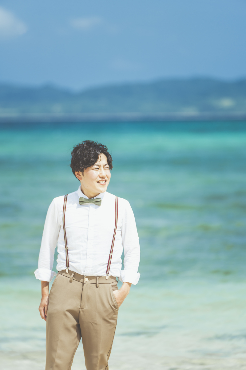 新郎様のソロショット