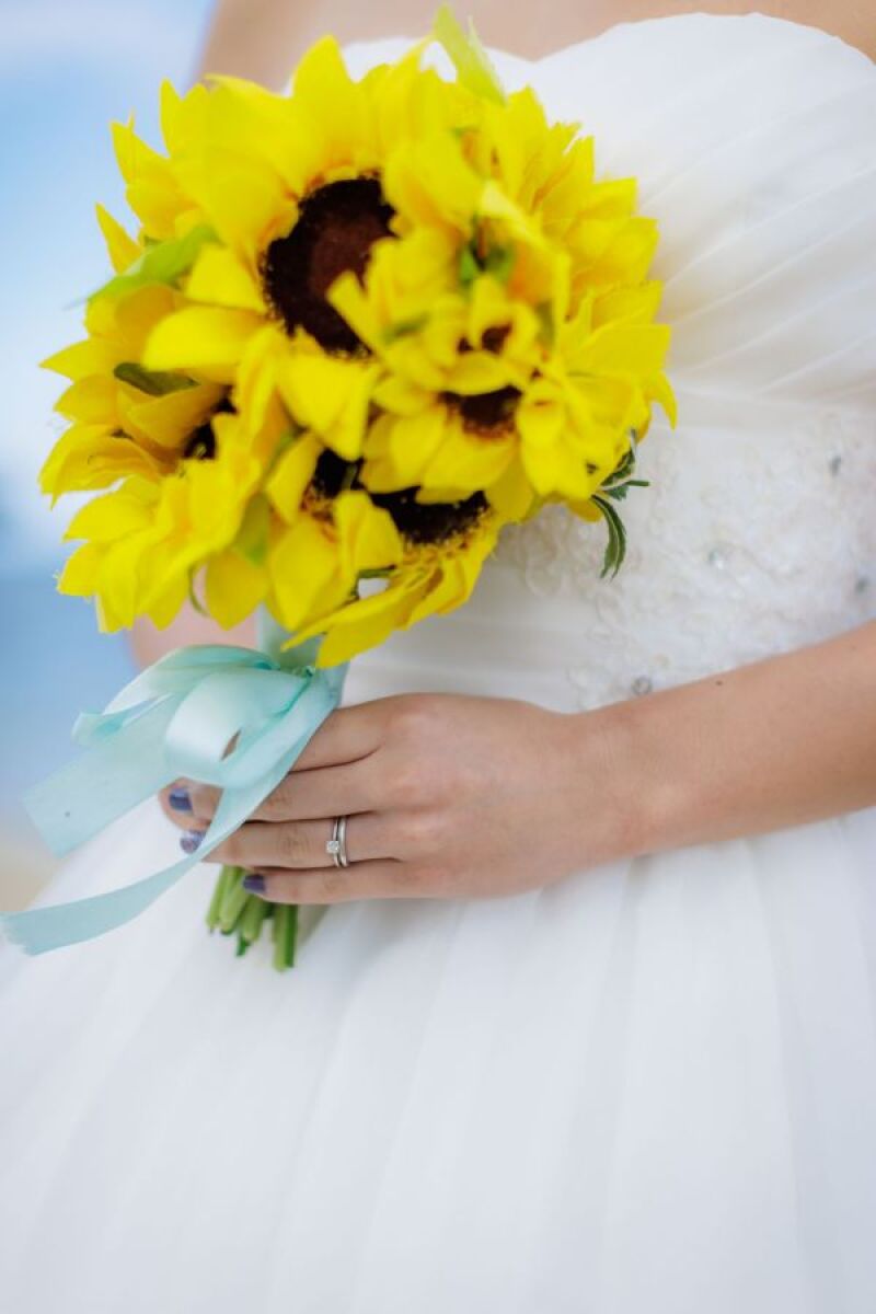 ひまわりブーケ