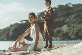 お持ち込みドレスで撮影