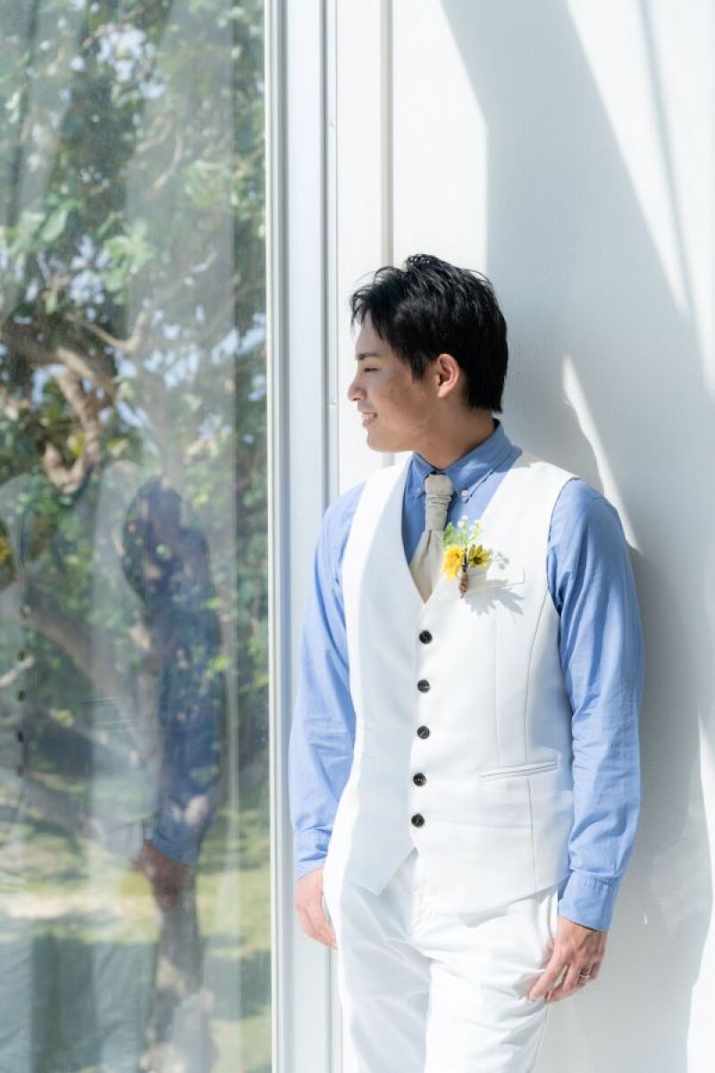 新郎様もきまってます