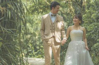 身長差が可愛いおふたり♡ビーチ、大自然で撮影