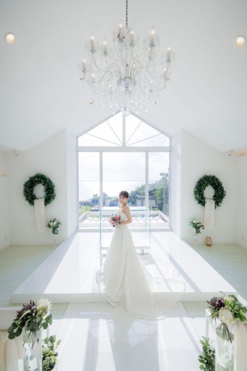 豪華なシャンデリアにも