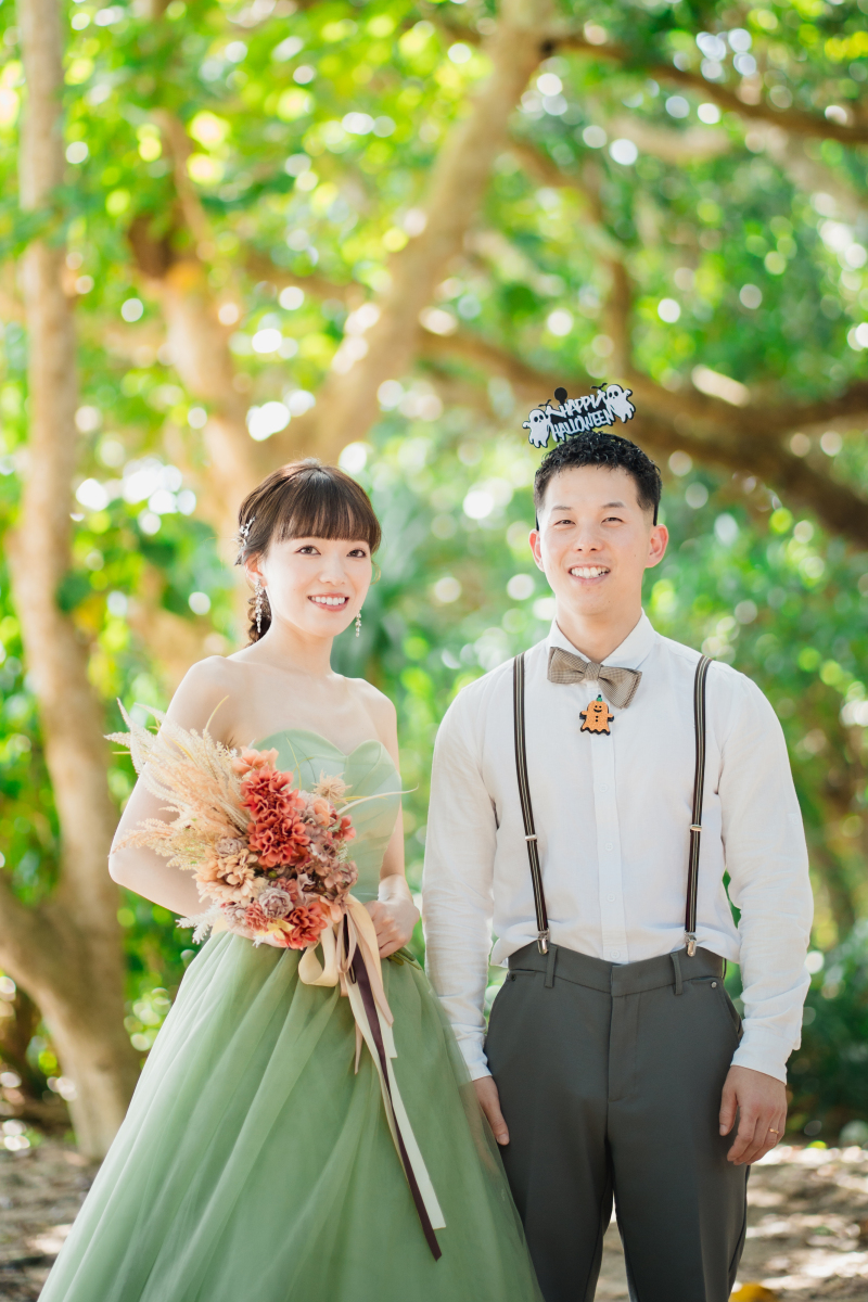 ビーチ撮影からが緑が生い茂るグリーン撮影へ!