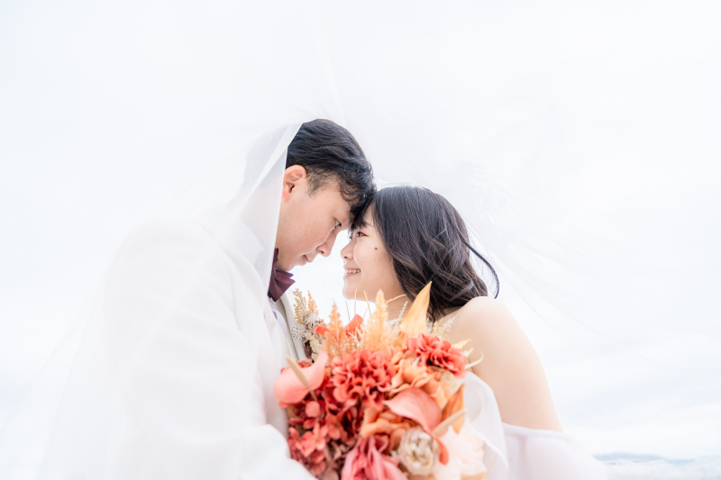 ベールを使って