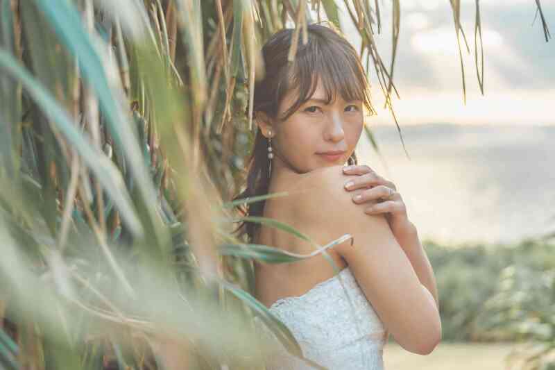 新婦様のソロショット