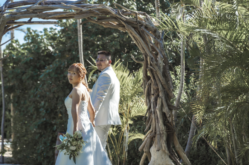 グリーンの中で