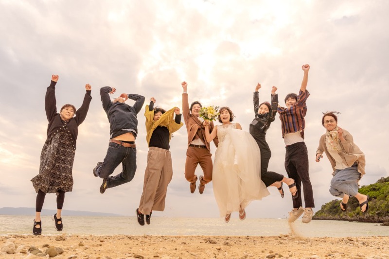 みんなでジャンプ