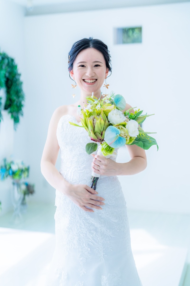 新婦様のソロショット