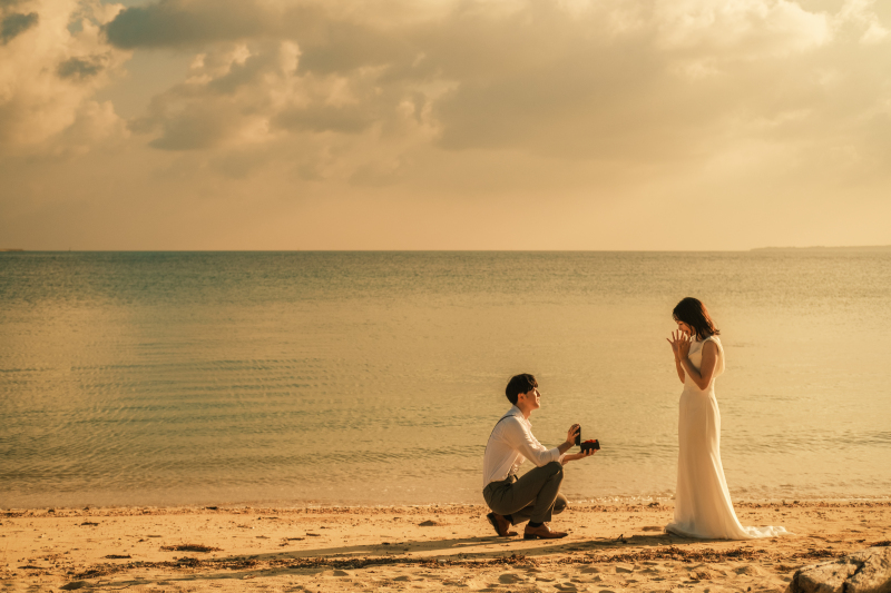 プロポーズシーン