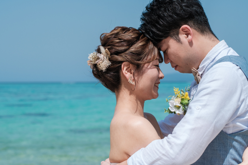 晴れのビーチをたっぷり楽しんで