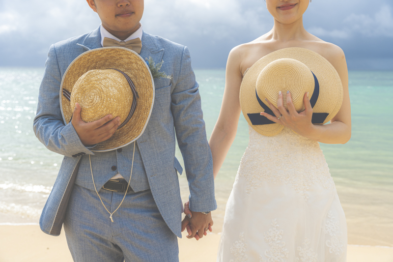 手つなぎショット