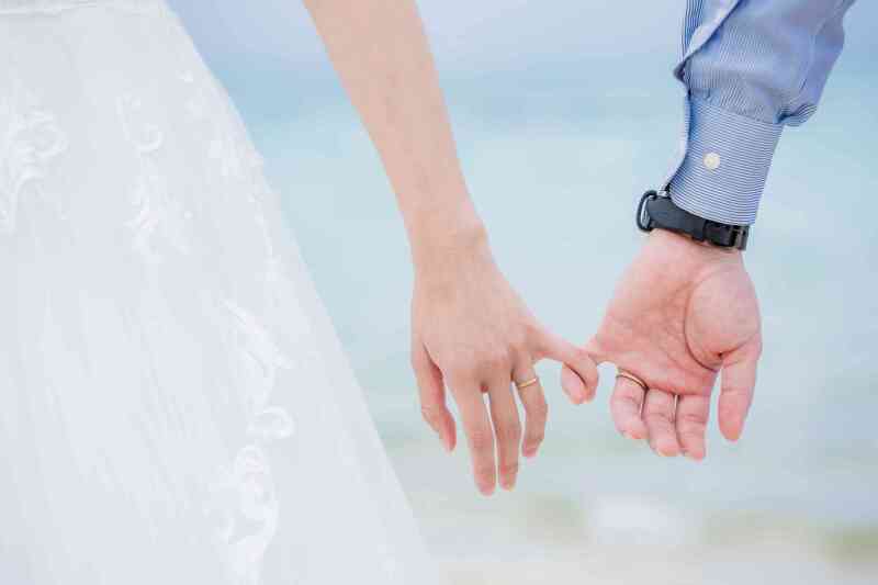 小指を繋いで！