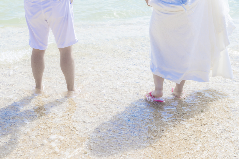 ウォーターイン撮影も満喫♪