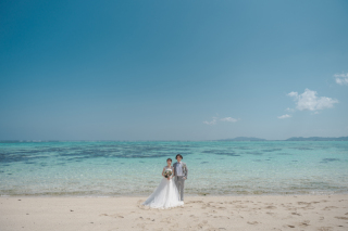 晴れのビーチを満喫！