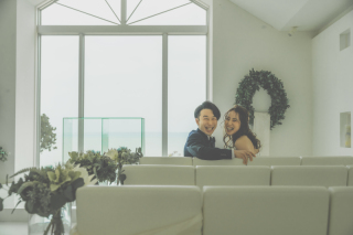 チャペル、ビーチ撮影