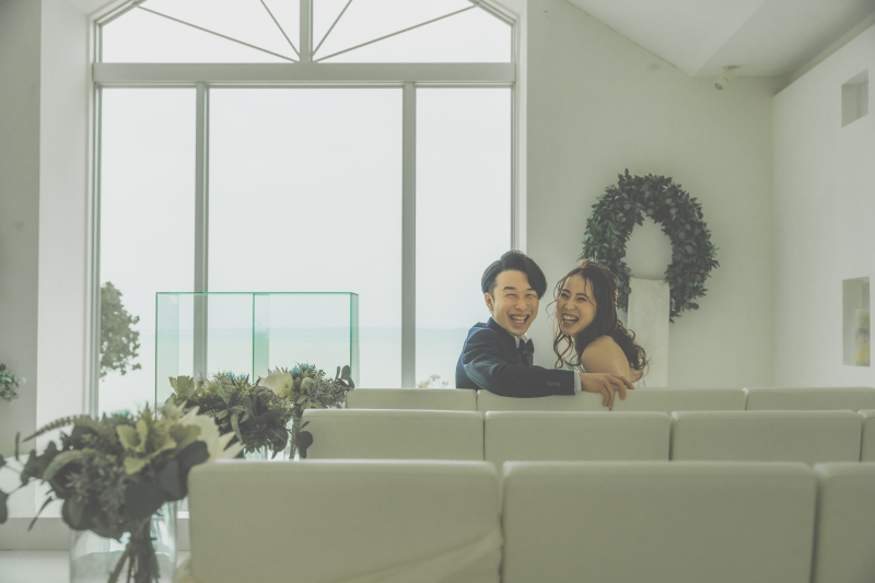 チャペル、ビーチ撮影