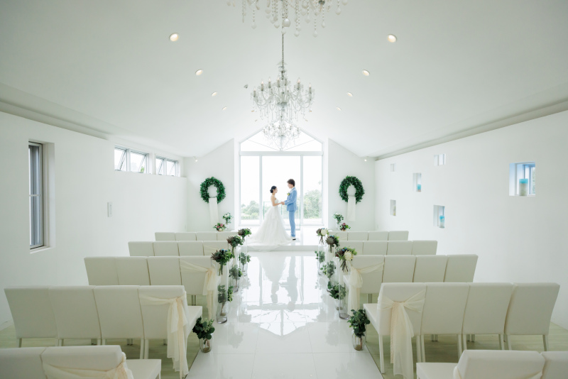 ドレスチェンジも!チャペルフォト撮影