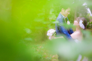 マイナスイオンの中で