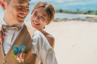 かわいい笑顔のおふたり