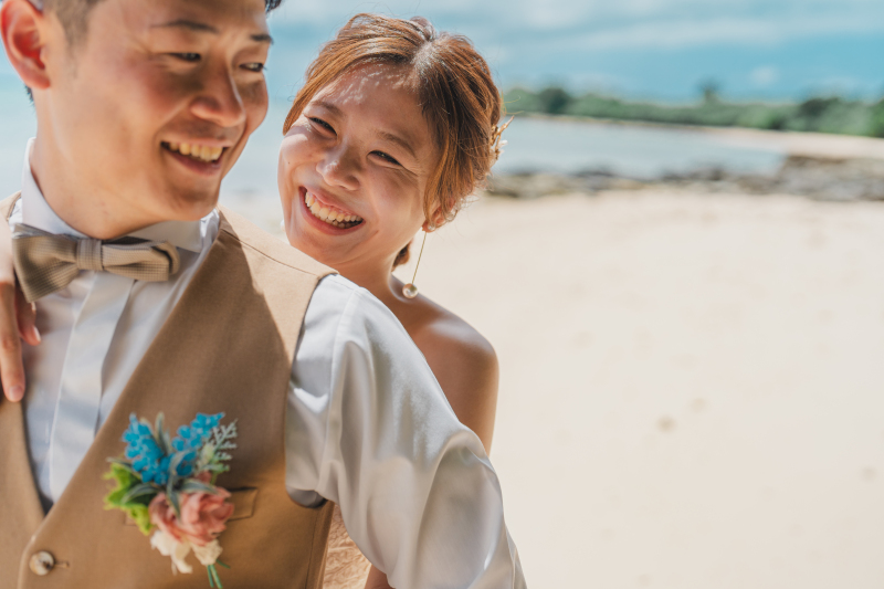 かわいい笑顔のおふたり