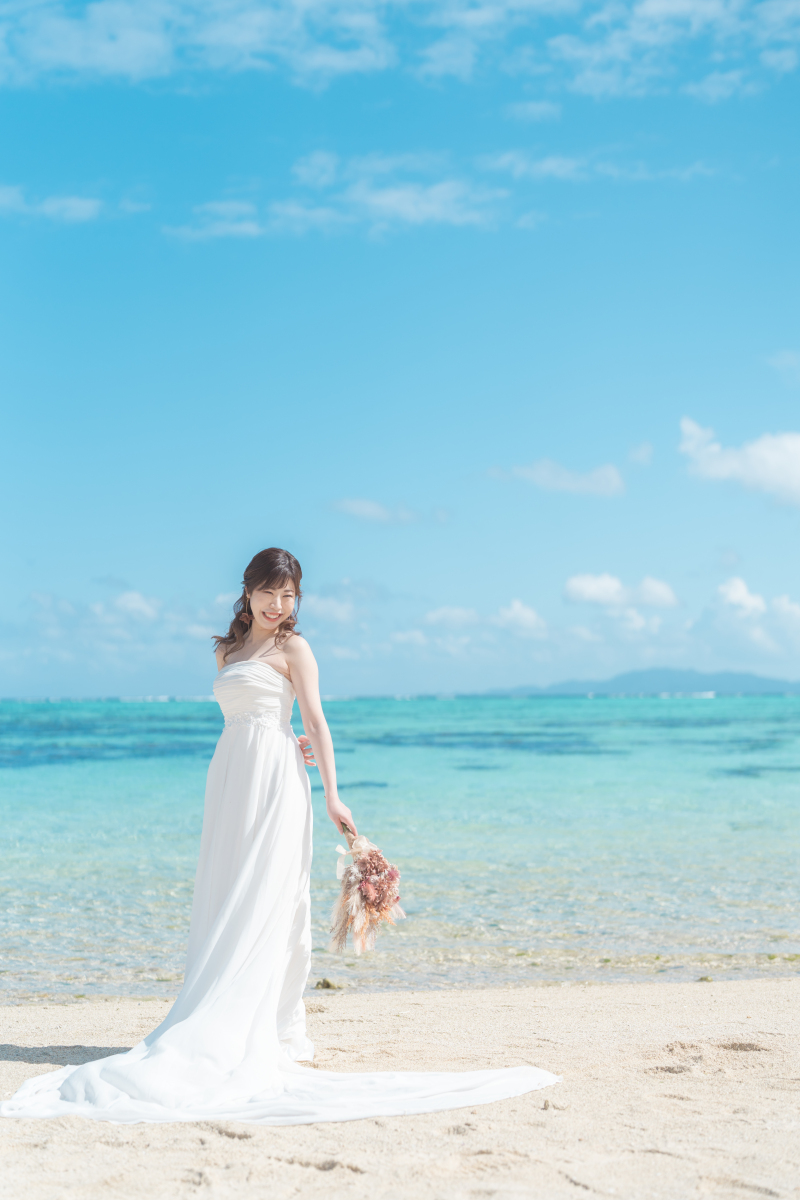 新婦様のソロショット